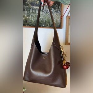 Coach Brown Leather Hobo Shoulder Bag